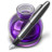 Purple Fire w silver pen Icon